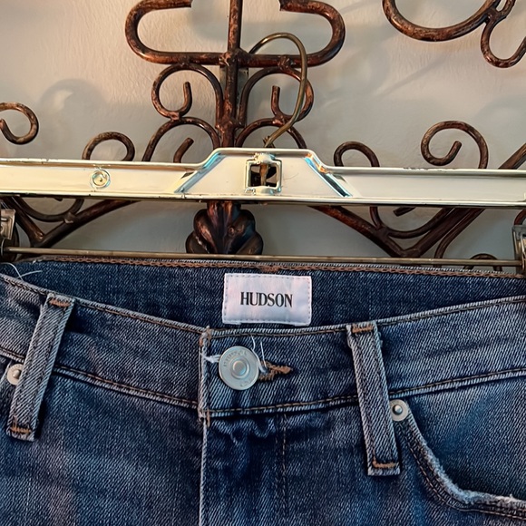 HUDSON BLAIR HIGH RISE STRAIGHT CROP in DANIELLA - Picture 7 of 10